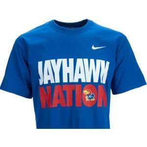    Kansas Jayhawks NCAA Team Nation T Shirt