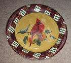 PAPER PLATES WINTER GREETINGS TARTAN 12 DINNER LENOX