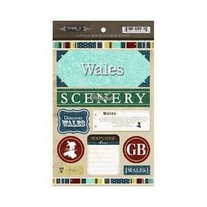  Scrapbook Customs   World Collection   Wales   Cardstock 