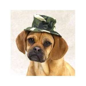  Casual Canine Camo Bucket Hat Lrg Green