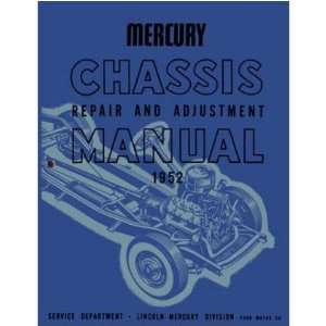 1952 MERCURY CUSTOM MONTEREY Shop Service Manual Book Automotive