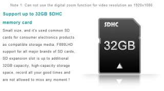 DOD F880LHD FULL HD High Definition Car Camcorder  
