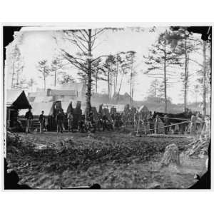  Civil War Reprint Brandy Station, Va., vicinity. Camp of 