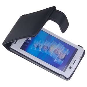   Leather Vertical Flip Case for Sony Ericsson Xperia X10 Electronics