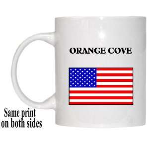  US Flag   Orange Cove, California (CA) Mug Everything 
