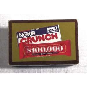 Nestle Crunch $100,000 Candy Bar Playing Card Deck
