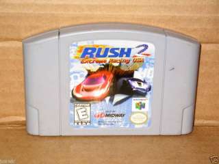 RUSH 2 EXTREME RACING  Nintendo 64 game N64 031719198061  