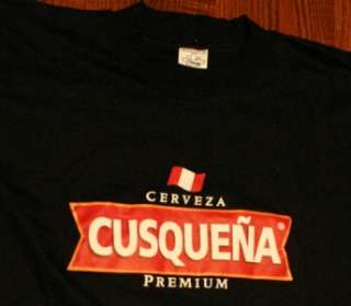 Cerveza Cusquena Beer Ale Brewery T Shirt M  