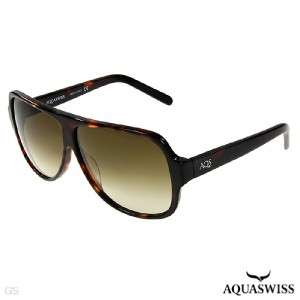 AQUASWISS Sunglasses w/ Case aqsv205 002 Italy NWT $395  