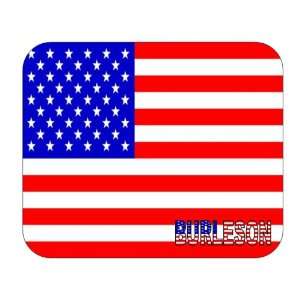  US Flag   Burleson, Texas (TX) Mouse Pad 
