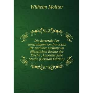   Studie (German Edition) (9785877196353) Wilhelm Molitor Books