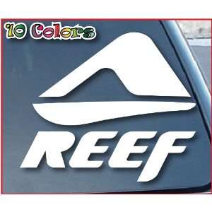  Reef Surfwear Car Window Vinyl Decal Sticker 5 Wide 