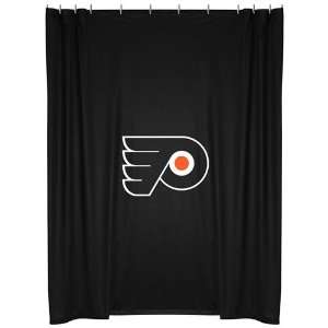  Philadelphia Flyers Shower Curtain Black