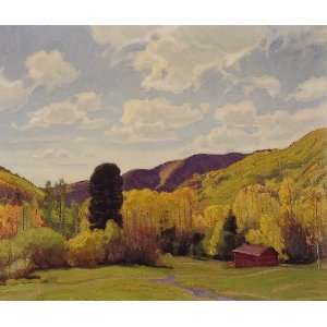   Inch, painting name Canyon View, By Hennings Martin