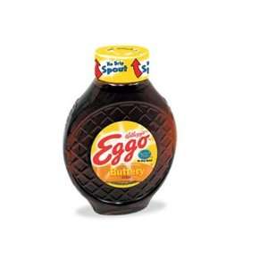 Kelloggs Eggo Buttery Syrup   12 Pack  Grocery & Gourmet 
