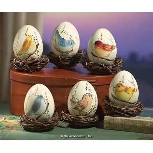  Nested Collectible Egg Statues 