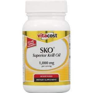  Vitacost SKO Superior Krill Oil   Compare to Neptune Krill 