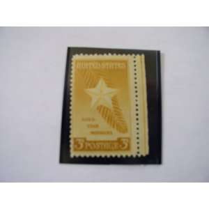  Single $.03 Cent US Postal Stamp, Gold Star Mothers, 1948 