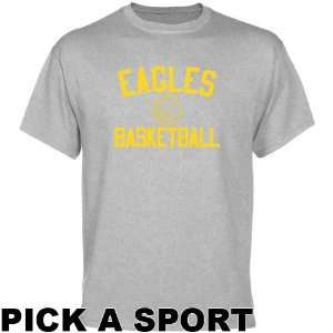 Morehead State Eagles Ash Custom Sport Icon T shirt  