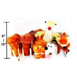 Ice Age 3   Dawn of the Dinosaurs 8   13 (6 Piece) Plush 