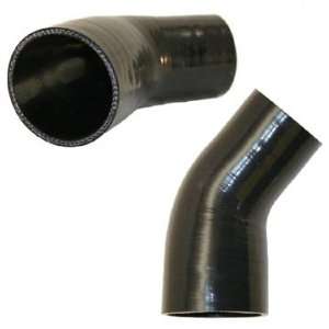  Silicone Reducer, 45° bend   3.0 to 2.0   Black 