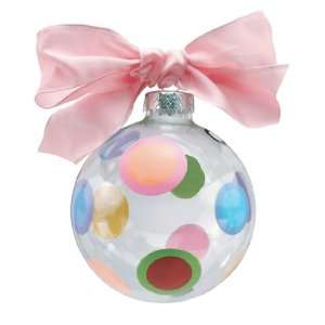    Oneida Drinkware HuePhoria Polka Dot Ornament