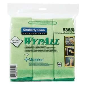  WypAll Microfiber Cloths   c  wypall microfiber clogreen 