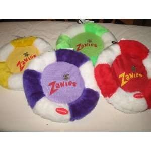  Dog Toy   Plush Squeaky Flying Disks 