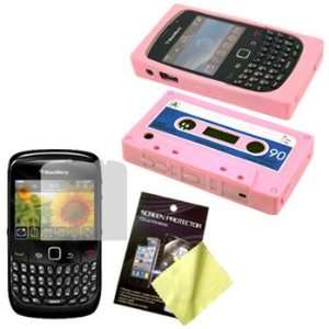  Cbus Wireless brand Light Pink/Blue Silicone Cassette Tape 