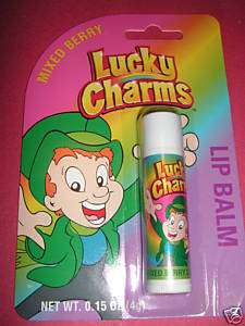   LUCKY CHARMS MIXED BERRY CEREAL FLAVORED LIP BALM  FRESH STOCK  