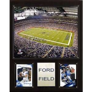  NFL Ford Field Stadium Plaque