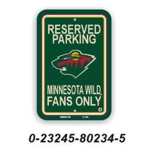  Minnesota Wild Parking Sign *SALE*