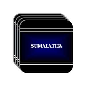  Personal Name Gift   SUMALATHA Set of 4 Mini Mousepad 