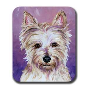  Colorful Cairn Terrier Dog Art Mouse Pad 