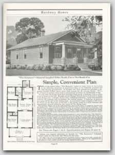 1926 Wardway (Montgomery Ward) Homes Catalog on CD  