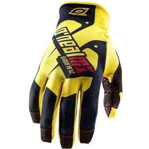  2012 ONEAL JUMP GLOVES (SMALL) (RACE YELLOW/BLACK 