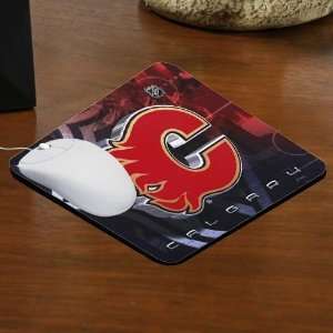  NHL Calgary Flames Team Logo Neoprene Mousepad Sports 