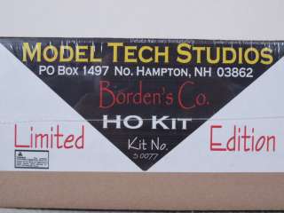 Model Tech Studios S0077 HO Bordens Moving & Packaging Co. Wood 
