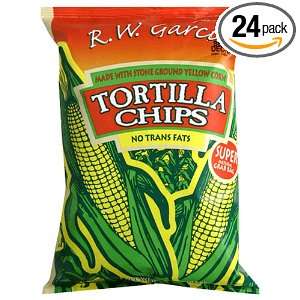 Garcia Yellow Corn Tortilla Chips, Salted, 3 Ounces (Pack of 24)