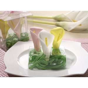  3 Piece Calla Lilly Soap Favors   Sold in Sets of 24 