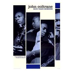  John Coltrane   Blue Train Sessions   Poster