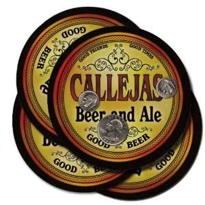  Callejas Beer and Ale Coaster Set