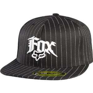 Fox Racing Stupor 210 Fitted Mens Flexfit Casual Wear Hat/Cap   Black 