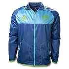 Adidas MLS Seattle Sounders Soccer FC Wind Jacket L LARGE NEW 2011 