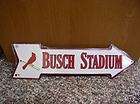 St Louis Cardinals Busch Stadium 5 x24 Metal Sign  