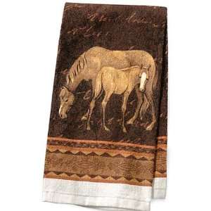  Mare and Foal Terry Towel