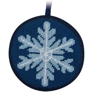  Snowflake Christmas Ornament   Needlepoint Kit Arts 