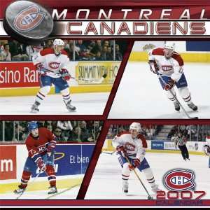  Montreal Canadiens 12x12 Wall Calendar 2007 Sports 