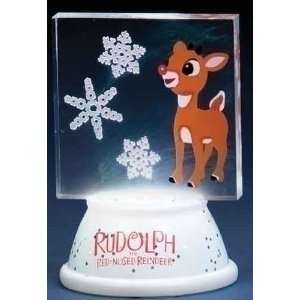   LED LIghted Tri Color B/O Rudolph Christmas Decor