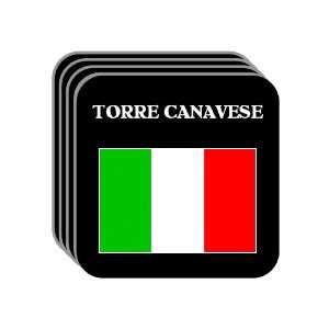 Italy   TORRE CANAVESE Set of 4 Mini Mousepad Coasters 